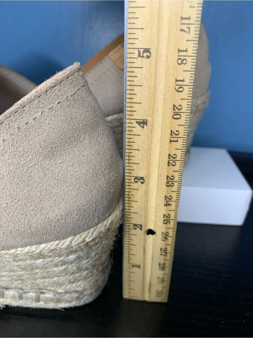 VERBENAS (Spain) Tan Suede Espadrille Slip-On